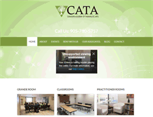 Tablet Screenshot of cata-academy.com